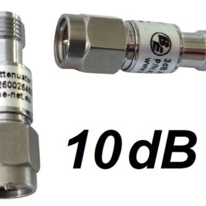 Dämpfungsglied SMA für DECT & WLAN, 50 Ohm, 10 dB
