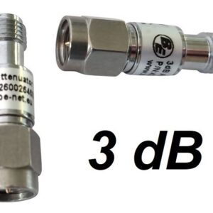 Dämpfungsglied SMA für DECT & WLAN, 50 Ohm, 3 dB