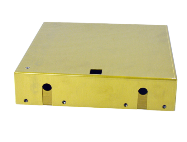 Messinggehäuse / Schirmgehäuse für DECT Basisstation BS4 - Bild 3